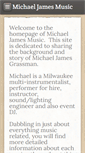 Mobile Screenshot of michaeljamesmusic.com